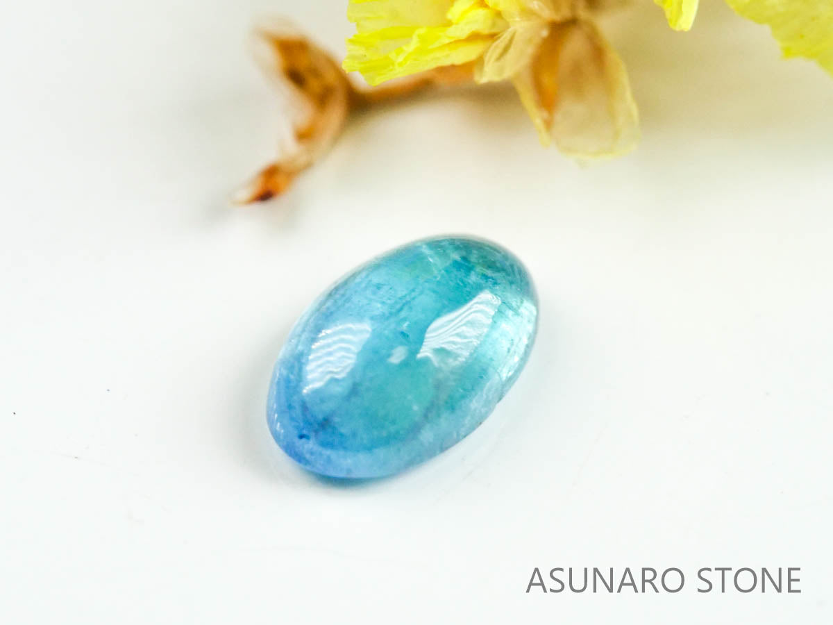 パライバトルマリン　カボション　ブラジル産　0.27ct   【220727-1022】