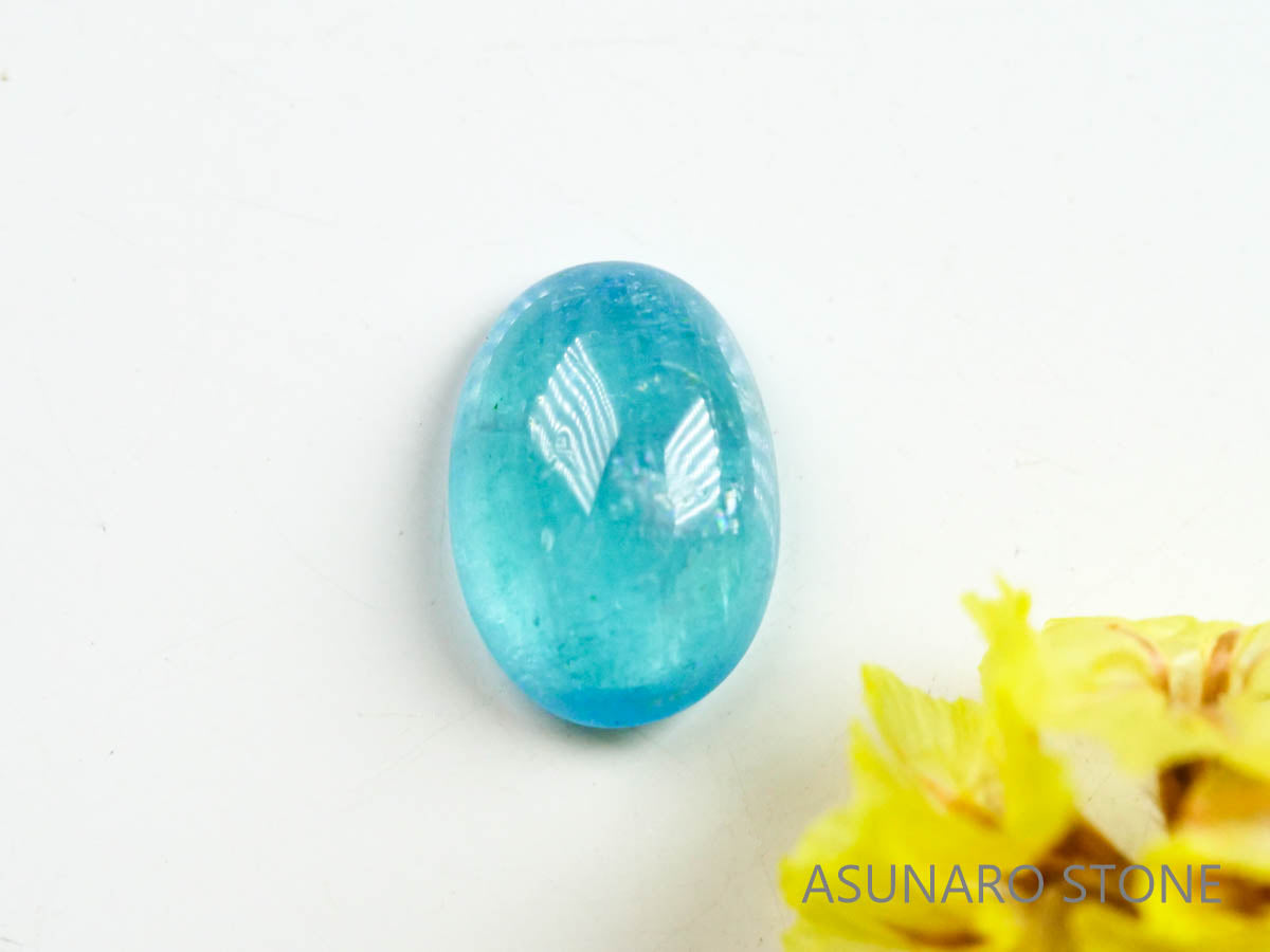 パライバトルマリン　カボション　ブラジル産　0.37ct   【220727-1025】