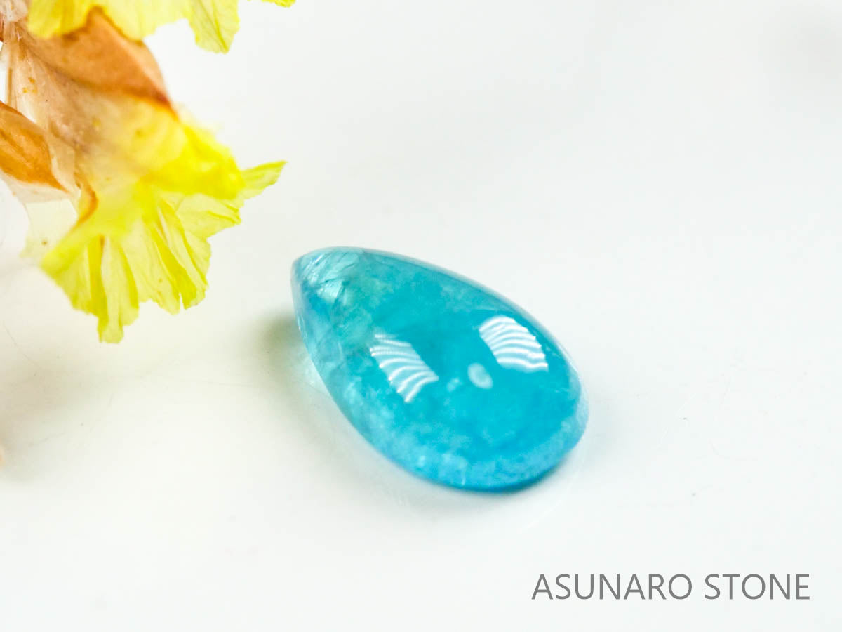 パライバトルマリン　カボション　ブラジル産　0.33ct   【220727-1027】