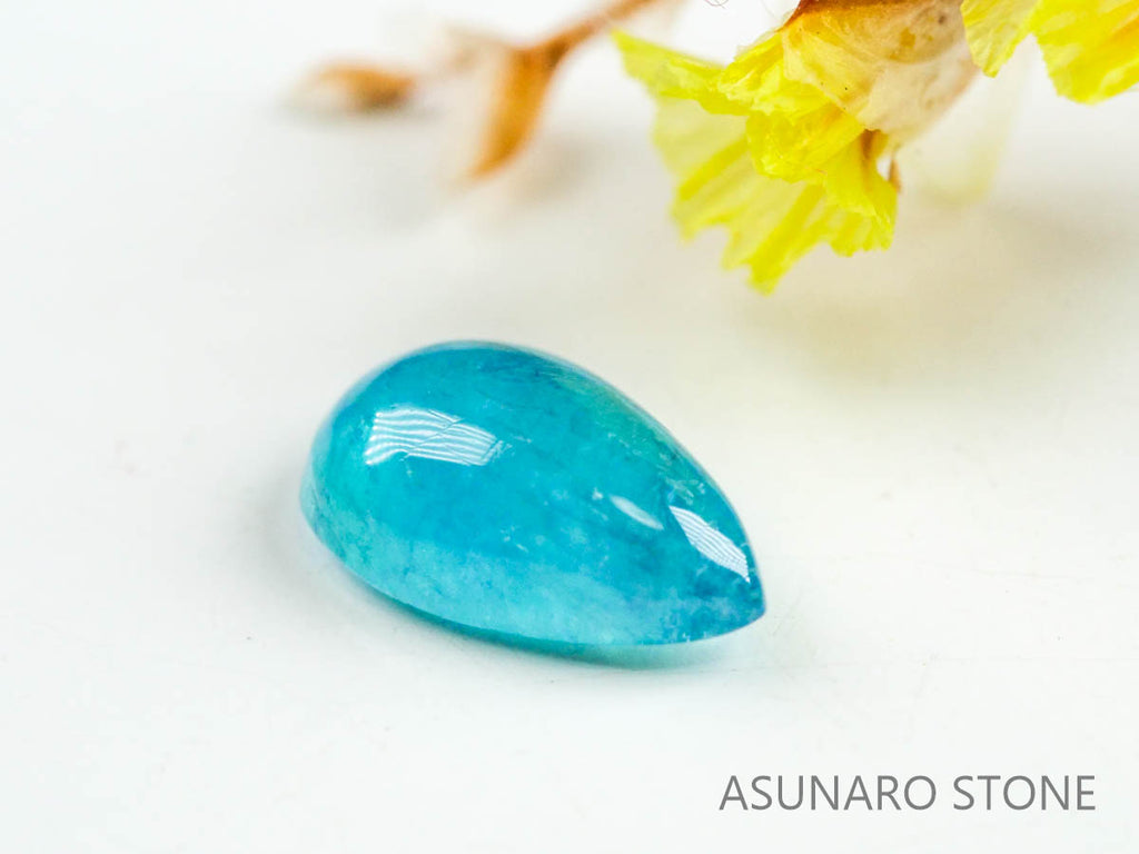 パライバトルマリン　カボション　ブラジル産　0.33ct   【220727-1027】