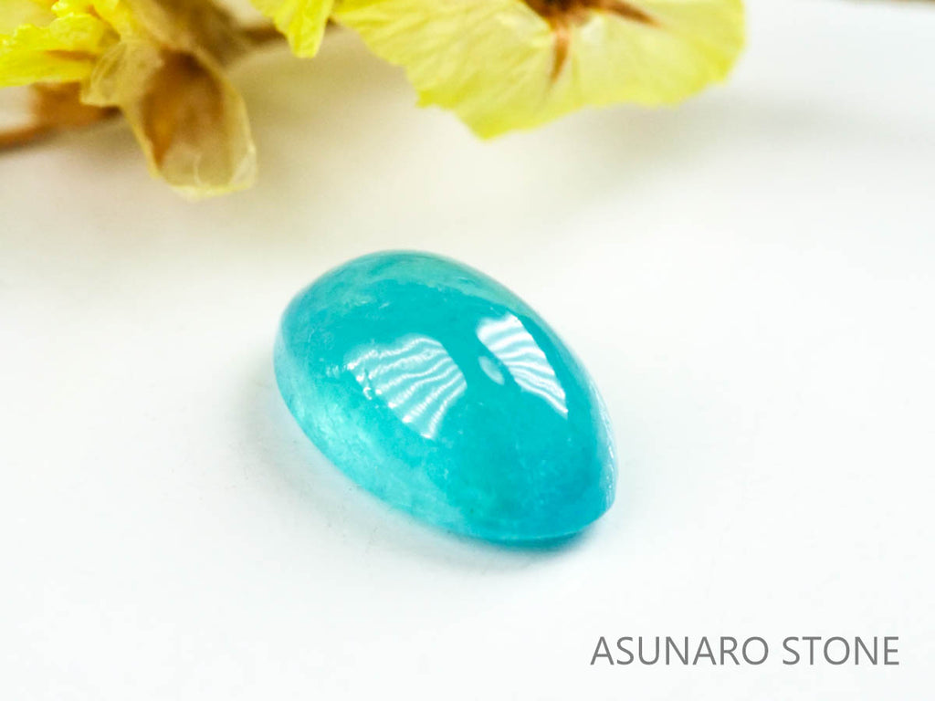 パライバトルマリン　カボション　ブラジル産　0.43ct   【220727-1028】