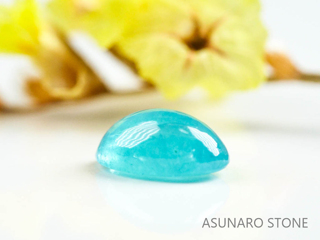 パライバトルマリン　カボション　ブラジル産　0.43ct   【220727-1028】