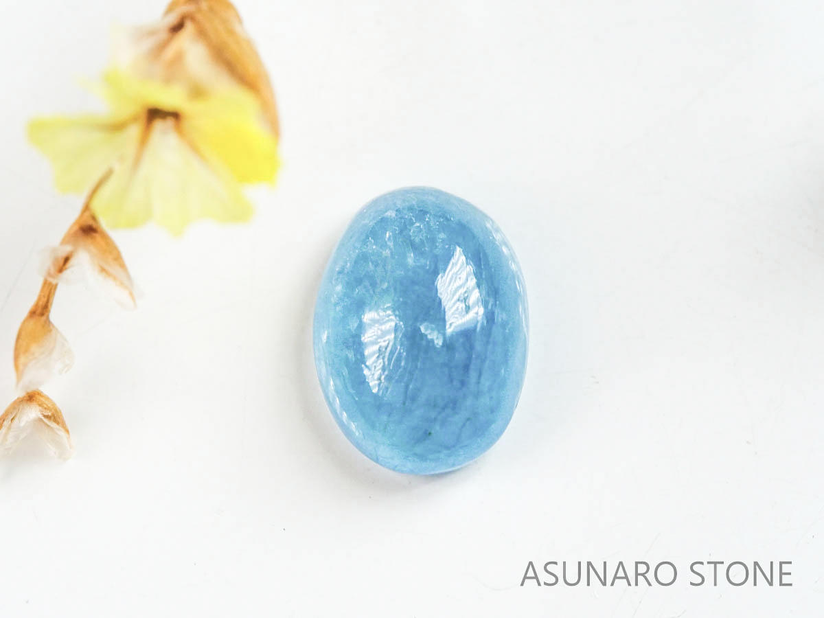 パライバトルマリン　カボション　ブラジル産　0.80ct   【220727-1033】