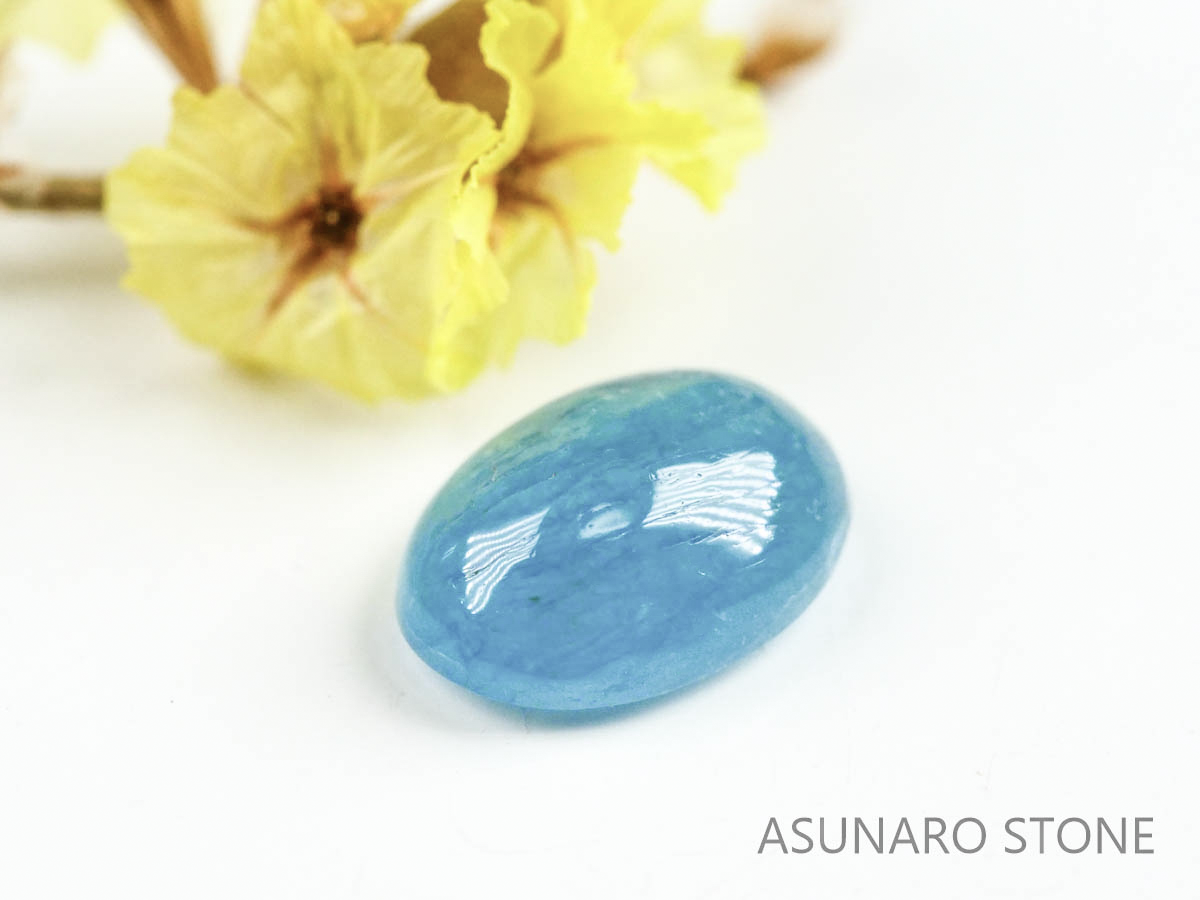 パライバトルマリン　カボション　ブラジル産　0.80ct   【220727-1033】