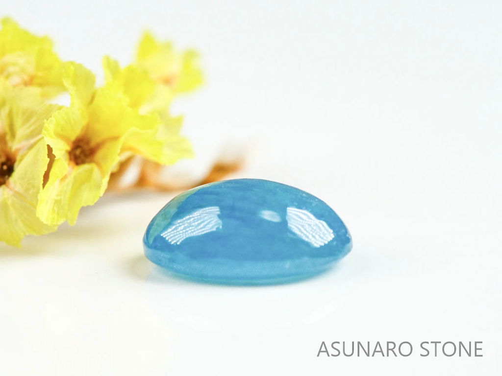 パライバトルマリン　カボション　ブラジル産　0.80ct   【220727-1033】