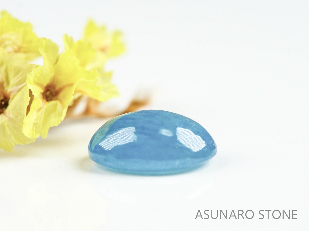 パライバトルマリン　カボション　ブラジル産　0.80ct   【220727-1033】