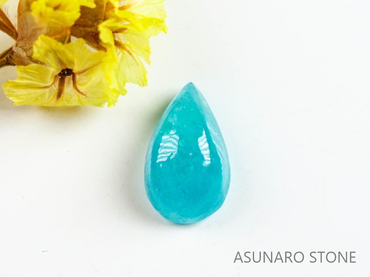 パライバトルマリン　カボション　ブラジル産　0.69ct   【220727-1034】