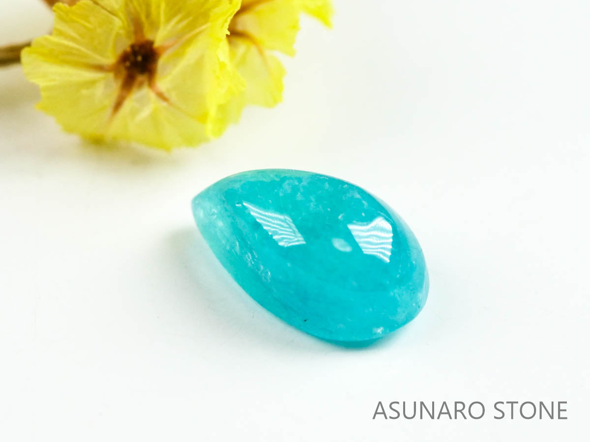 パライバトルマリン　カボション　ブラジル産　0.69ct   【220727-1034】