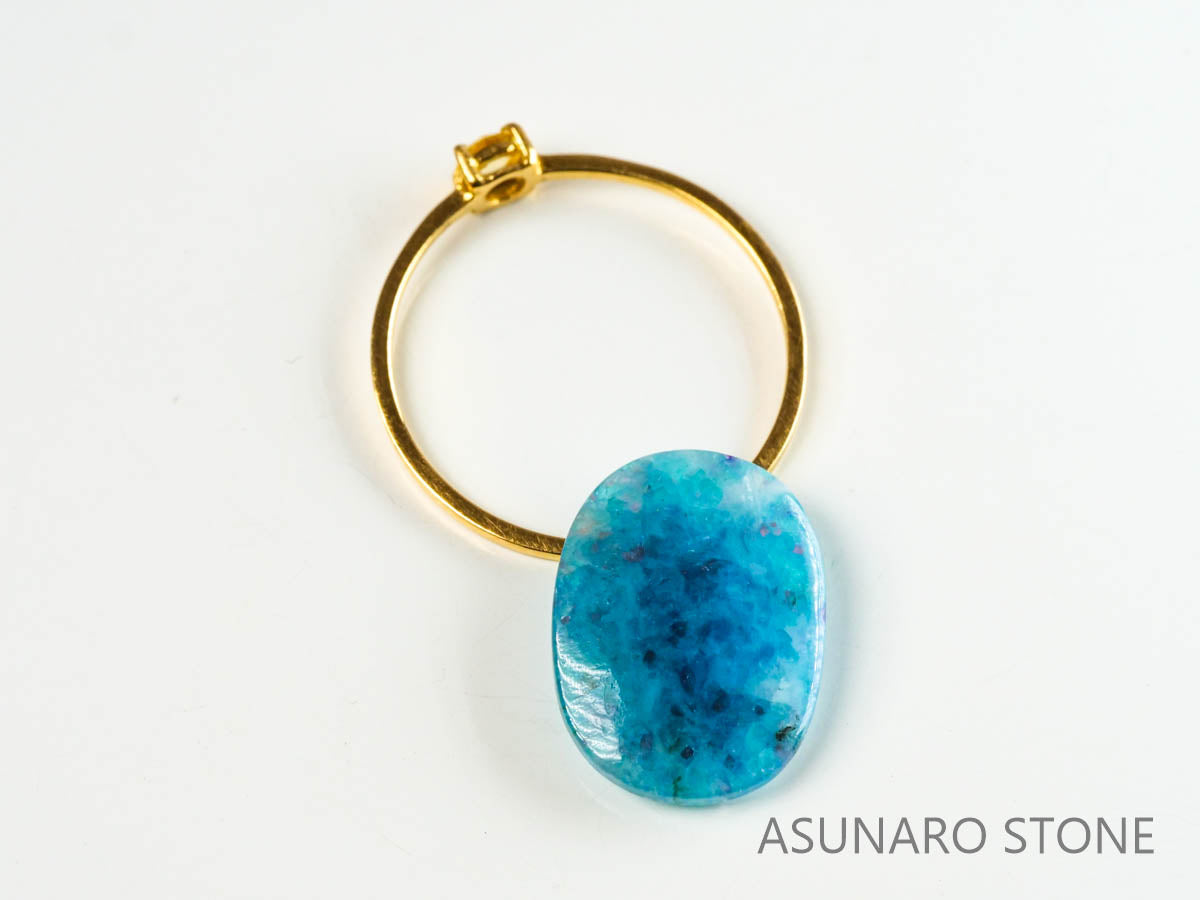 パライバトルマリンインクォーツ　オーバル　ブラジル産 　4.44ct 【220810-1053】