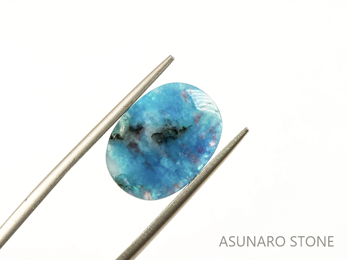 パライバトルマリンインクォーツ　オーバル　ブラジル産 　4.61ct 【220810-1054】