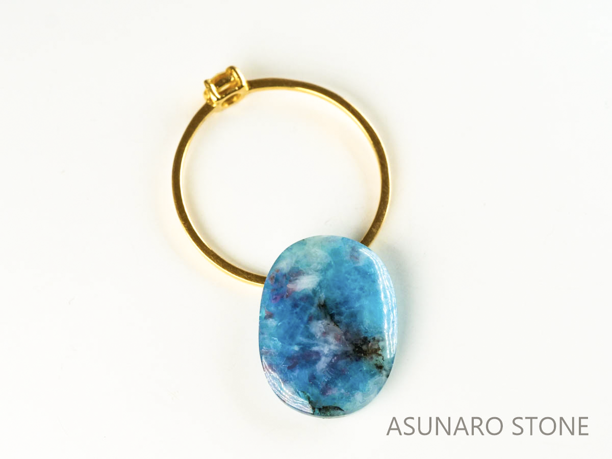 パライバトルマリンインクォーツ　オーバル　ブラジル産 　4.61ct 【220810-1054】