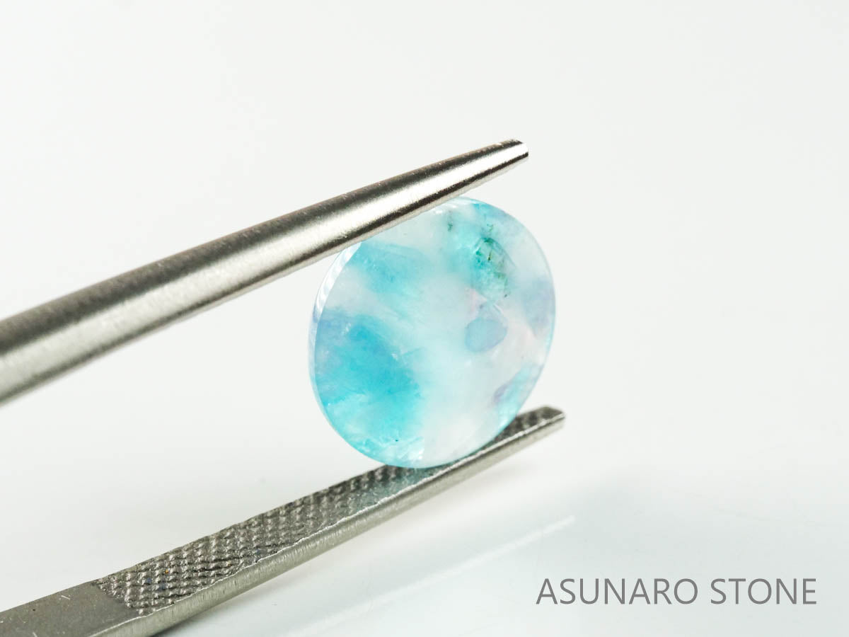 パライバトルマリンインクォーツ　ラウンド　ブラジル産 　2.10ct 【220810-1062】