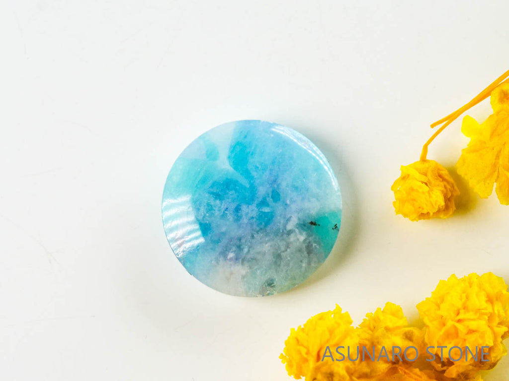 パライバトルマリンインクォーツ　ラウンド　ブラジル産 　2.34ct 【220810-1065】