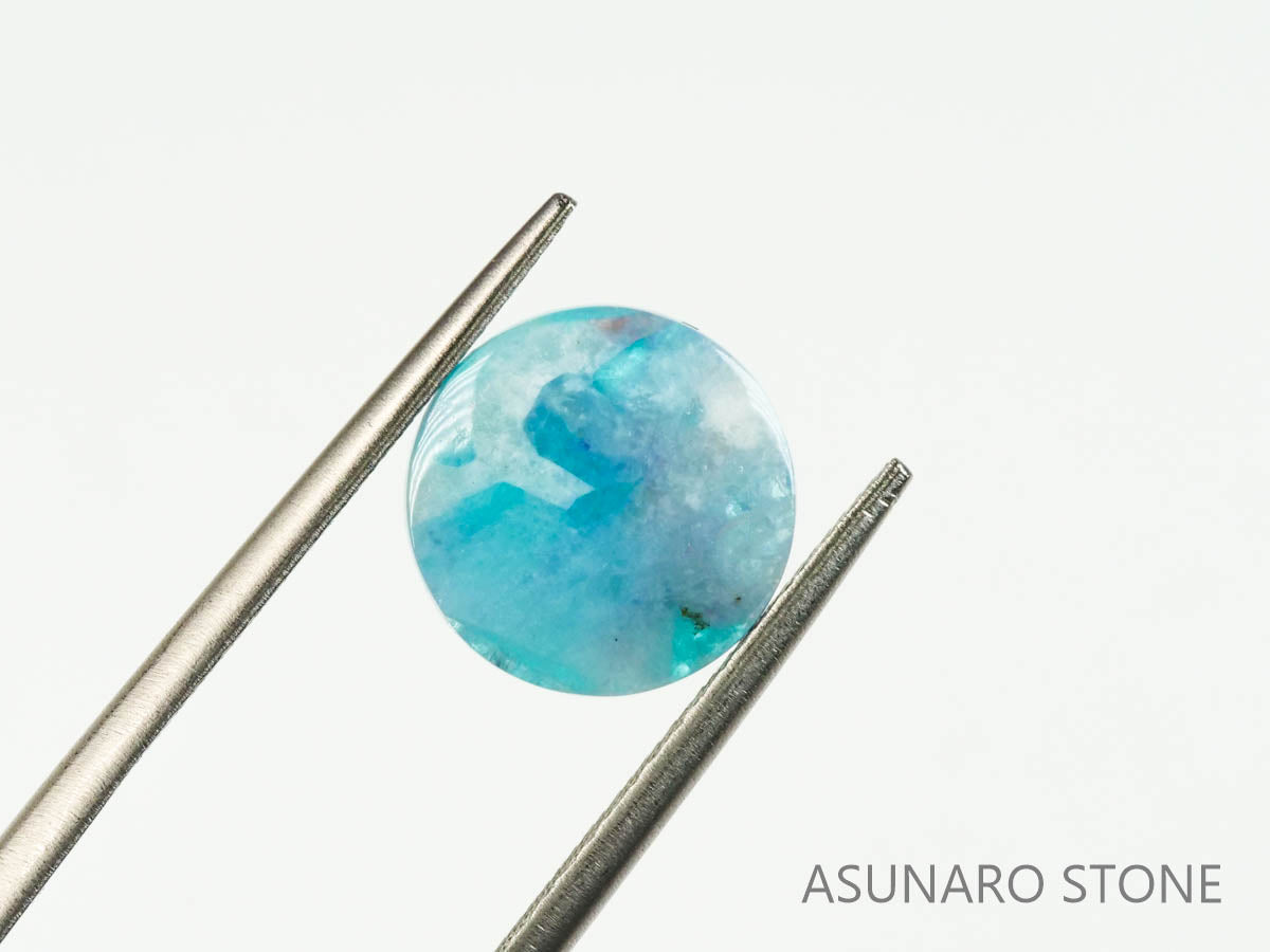 パライバトルマリンインクォーツ　ラウンド　ブラジル産 　2.34ct 【220810-1065】