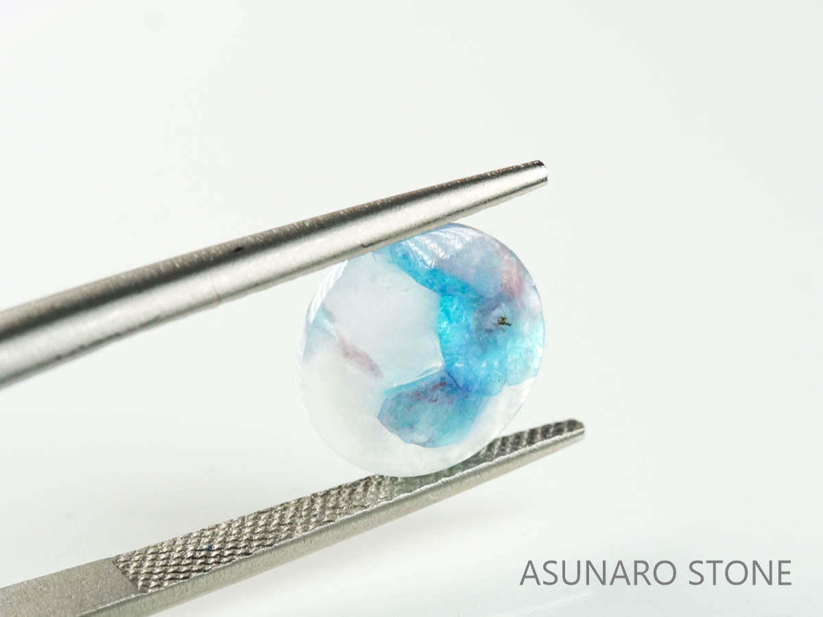 パライバトルマリンインクォーツ　ラウンド　ブラジル産 　2.32ct 【220810-1066】