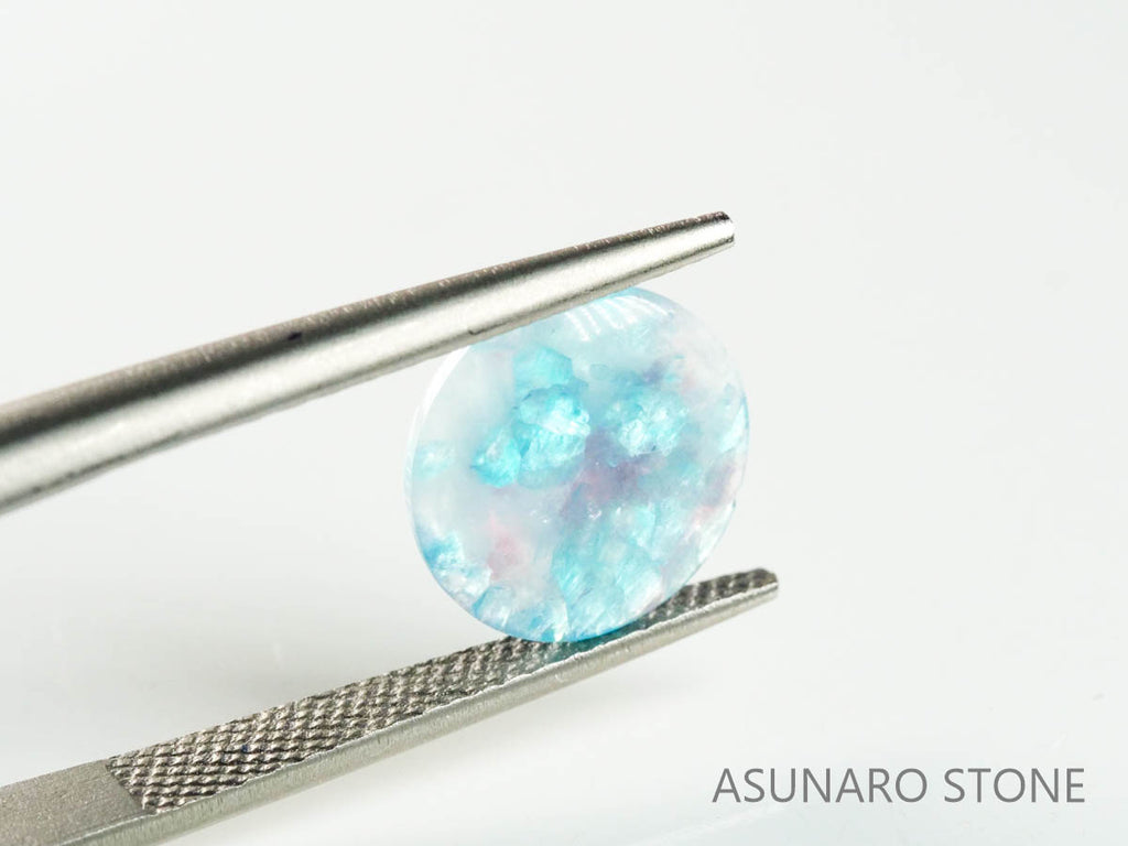 パライバトルマリンインクォーツ　ラウンド　ブラジル産 　2.16ct 【220810-1068】