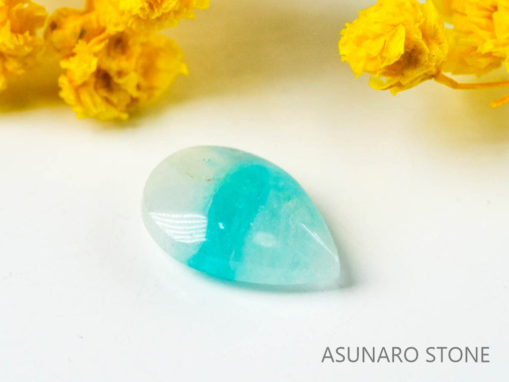 パライバトルマリンインクォーツ　ペアシェイプ　ブラジル産 　0.72ct 【220810-1086】