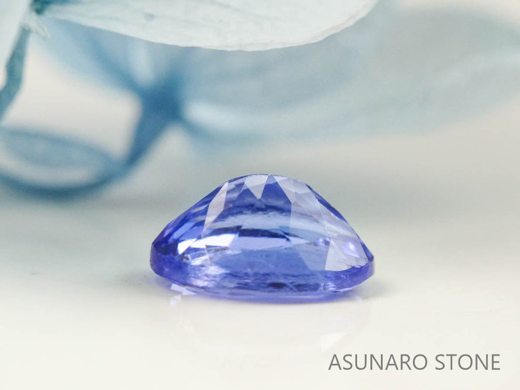 タンザナイト  オーバルカット　タンザニア産　　0.49ct【220818-1077】