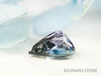 バイカラータンザナイト（ゾイサイト） ペアシェイプ　タンザニア産　　0.96ct【220818-1080】