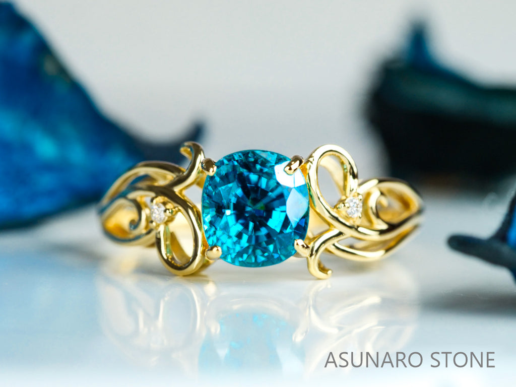 【お仕立て用】空枠番号：3587C　リング枠【オーダージュエリー用】