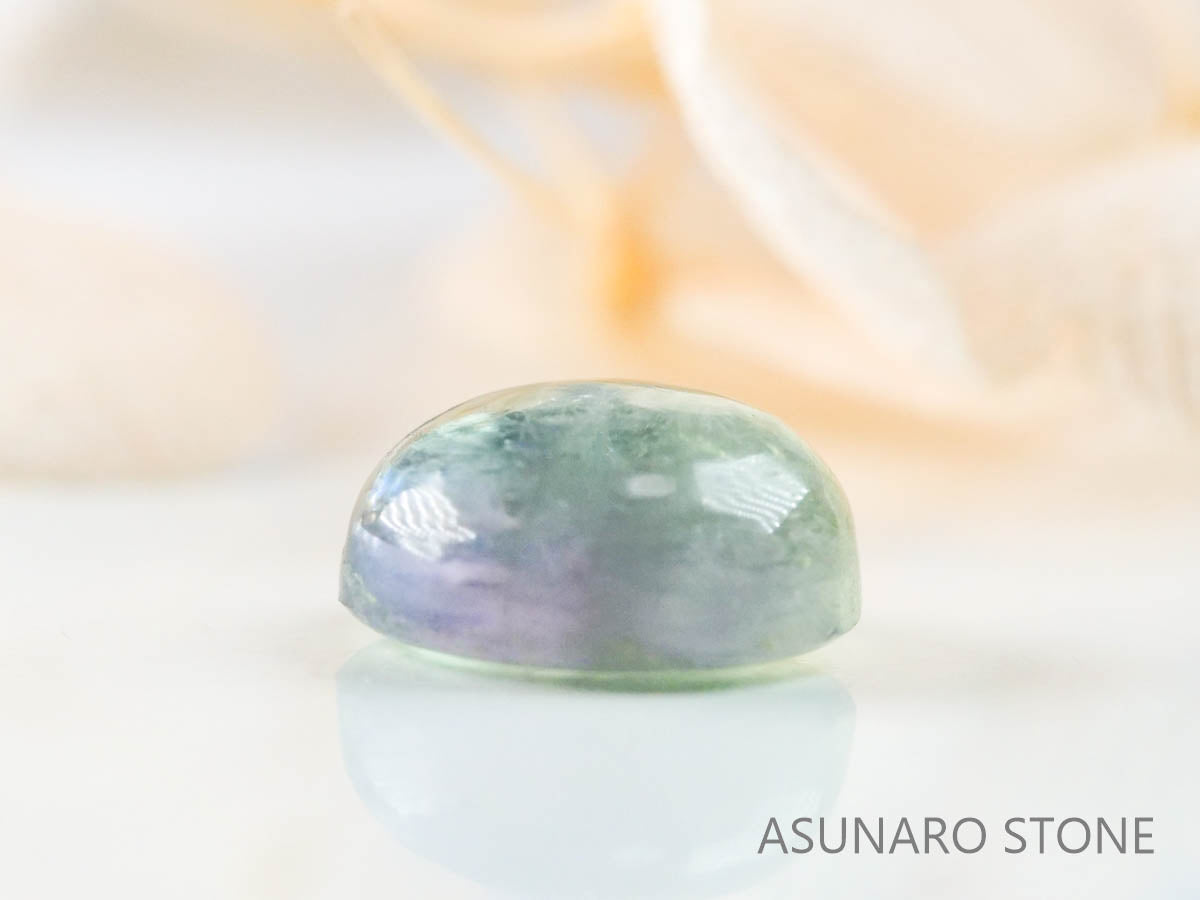 ゾイサイト（タンザナイト）  カボション　タンザニア産　　1.58ct【220826-1097】