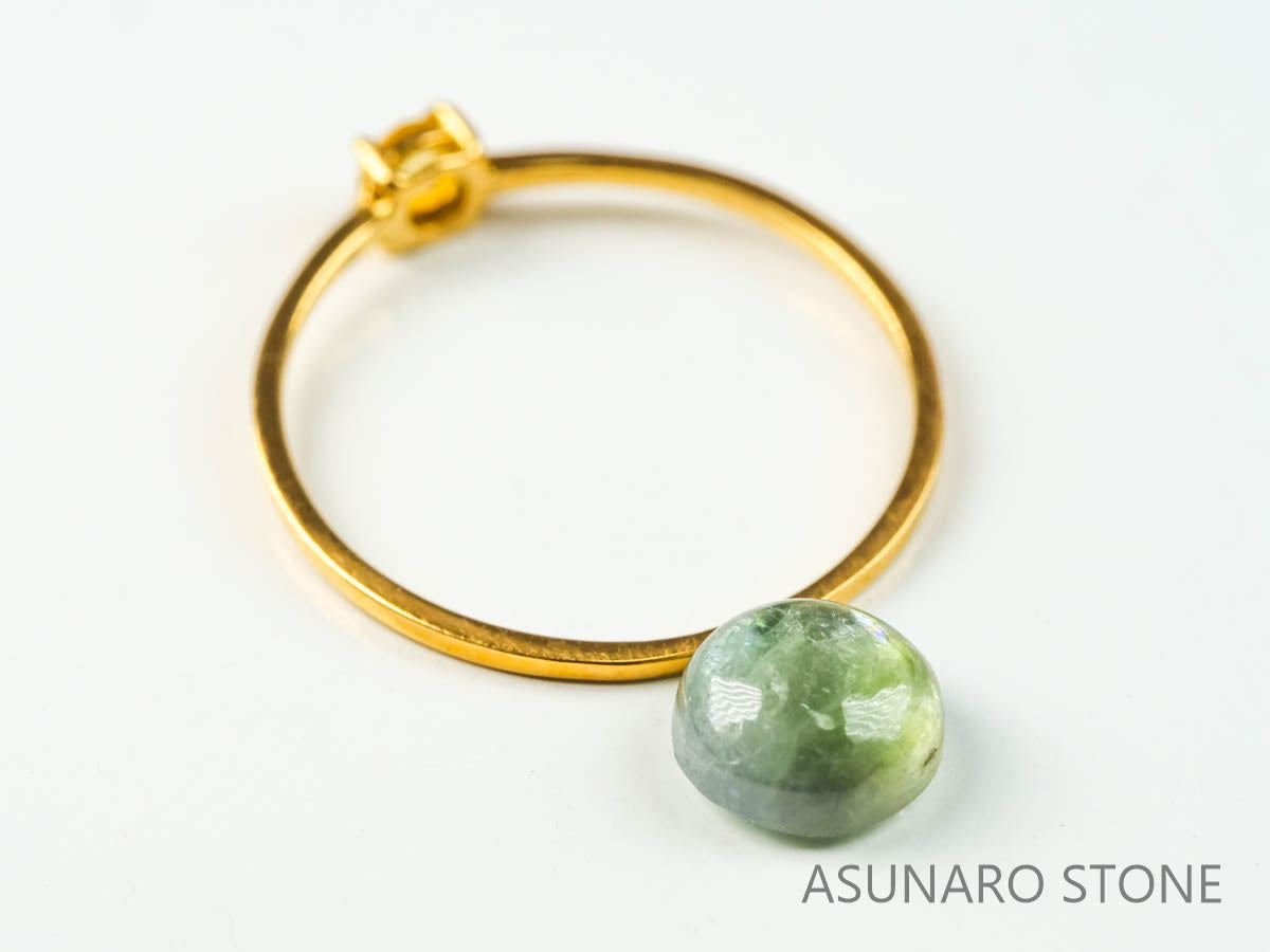 ゾイサイト（タンザナイト）  カボション　タンザニア産　　1.58ct【220826-1097】