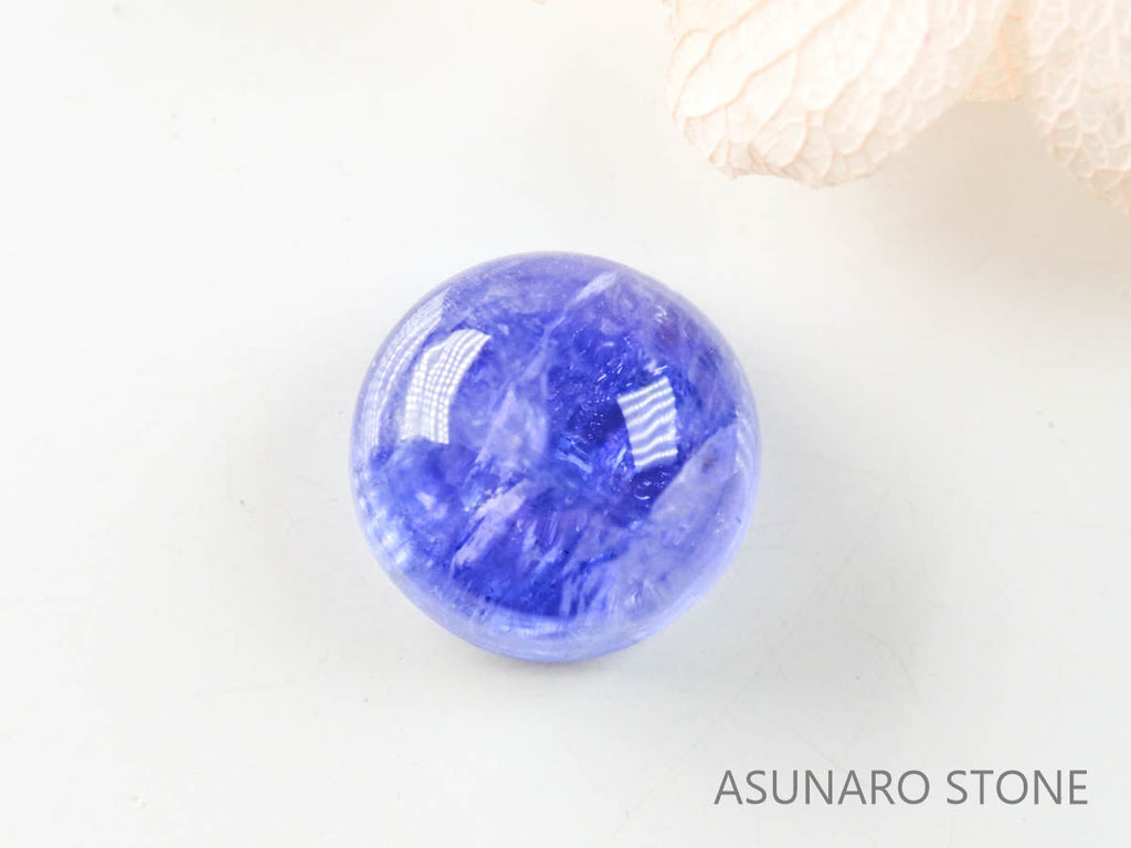 ゾイサイト（タンザナイト）  カボション　タンザニア産　　2.85ct【220826-1098】