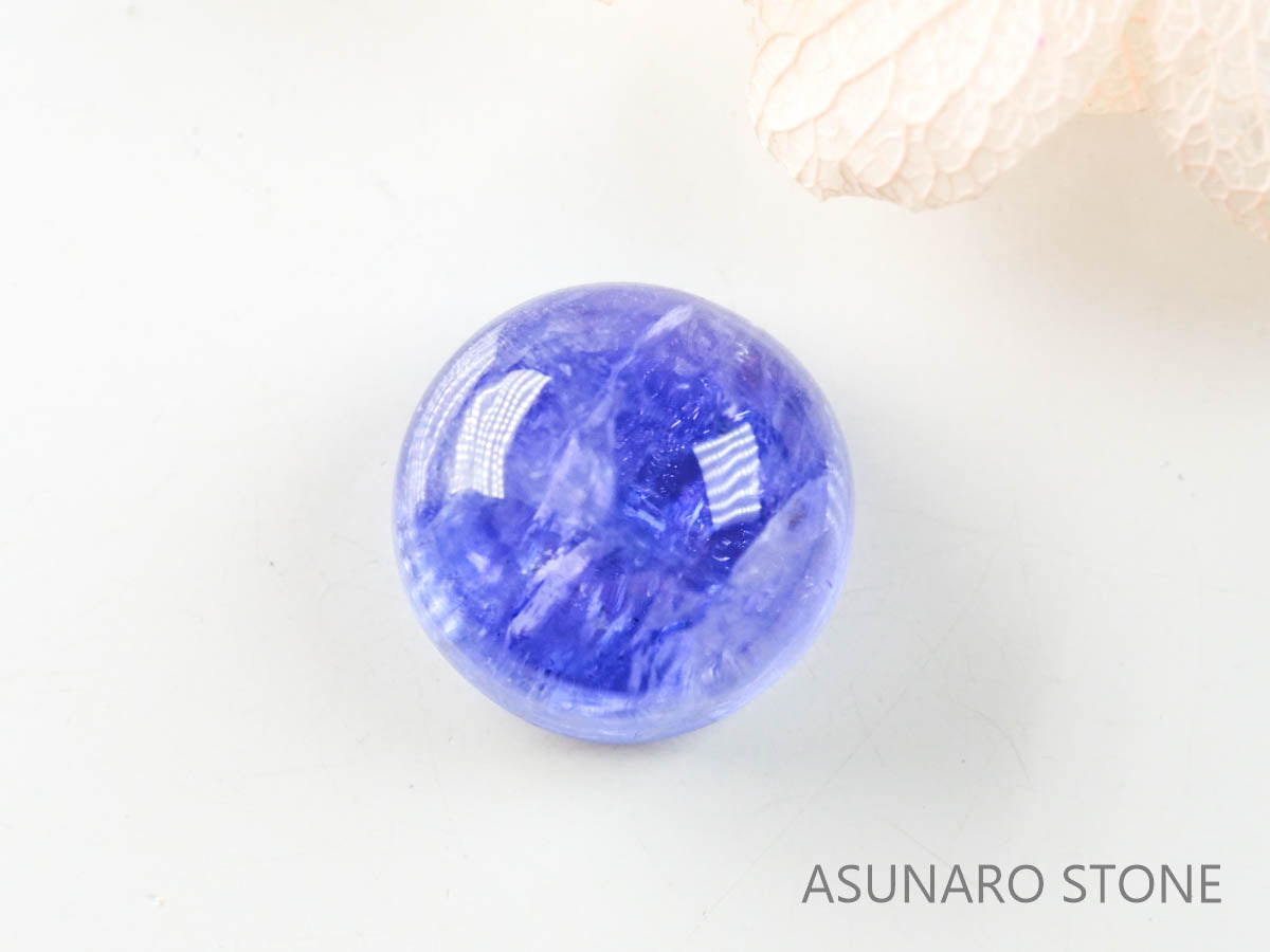 ゾイサイト（タンザナイト）  カボション　タンザニア産　　2.85ct【220826-1098】