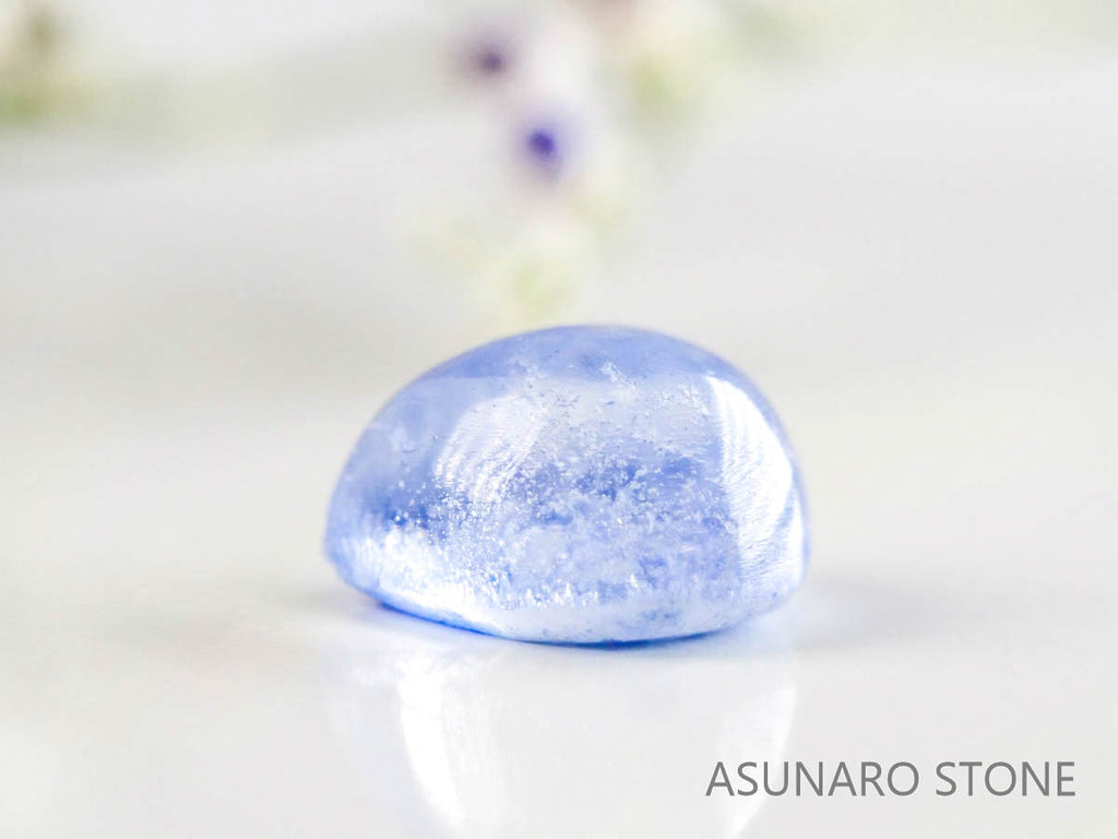 デュモルチェライトインクォーツ　カボション 　ブラジル産 　0.60ct 【220916-1122】