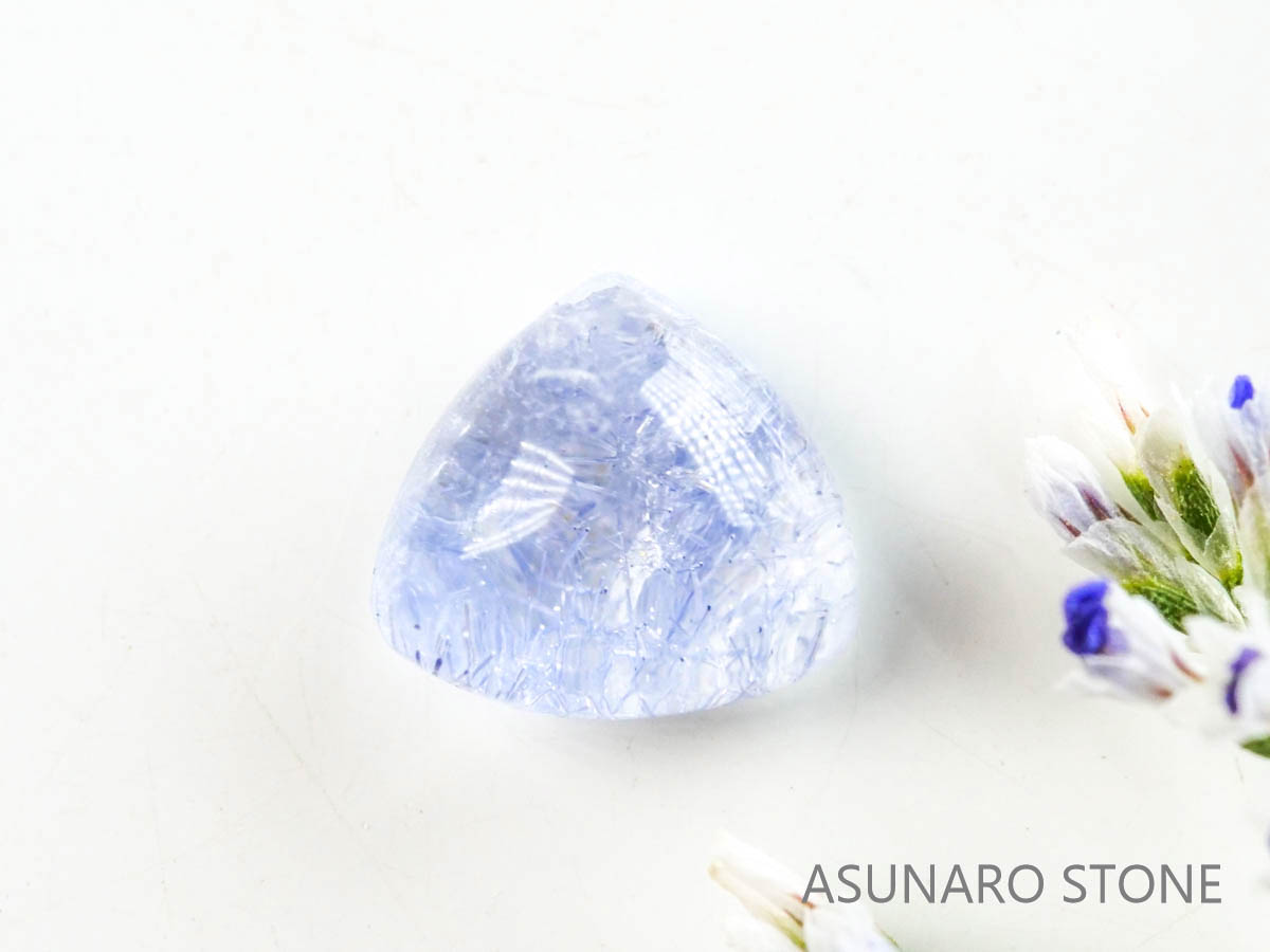 デュモルチェライトインクォーツ　カボション 　ブラジル産 　0.79ct 【220916-1126】