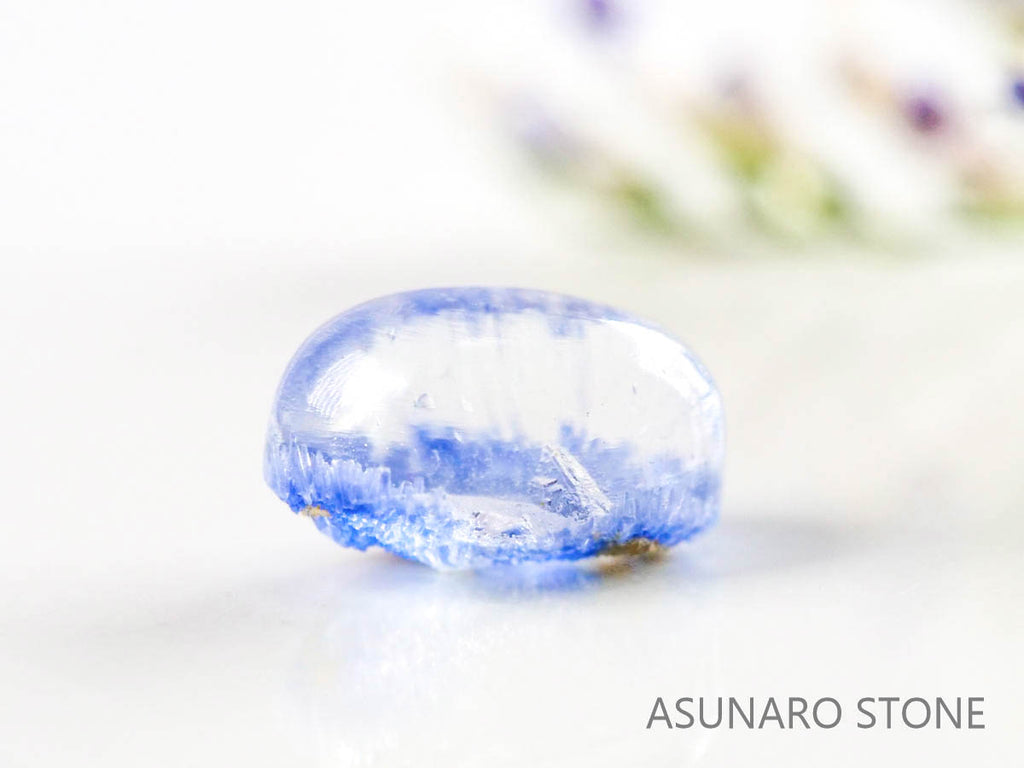 デュモルチェライトインクォーツ　カボション 　ブラジル産 　0.81ct 【220916-1131】