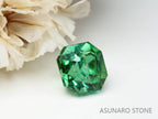 ブルーグリーントルマリン 　アッシャーカット 　アフガニスタン産 　0.79ct　【221109-1141】
