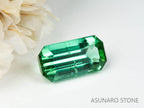 ブルーグリーントルマリン 　エメラルドカット 　アフガニスタン産 　1.65ct　【221109-1142】