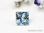 バイカラーサファイア 　プリンセスカット　 スリランカ産　0.14ct【221017-1173】