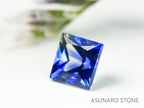 バイカラーサファイア 　プリンセスカット　 スリランカ産　0.16ct【221017-1174】