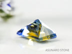 バイカラーサファイア 　プリンセスカット　 スリランカ産　0.38ct【221017-1179】