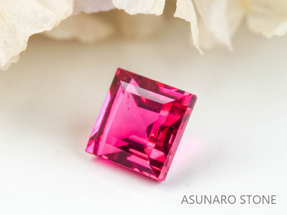 ホットピンクスピネル スクエアカット スリランカ産 0.17ct 【220926-1190】 – ASUNARO STONE