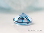サンタマリアアクアマリン　ラウンドカット ブラジル・タトゥー鉱山産　0.09ct【221021-1198】