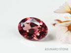 ピンクジルコン　オーバルカット　1.17ct　カンボジア産　【220615-1203】