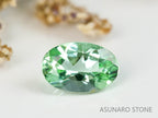 シーフォームトルマリン 　オーバルカット 　アフガニスタン産  0.45ct　【221214-1210】