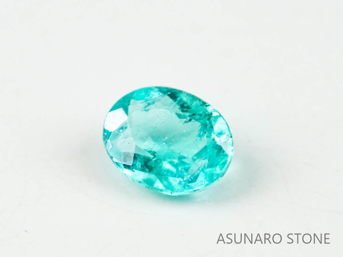 パライバトルマリン　オーバルカット ブラジル産　0.05ct 【221019-1216】