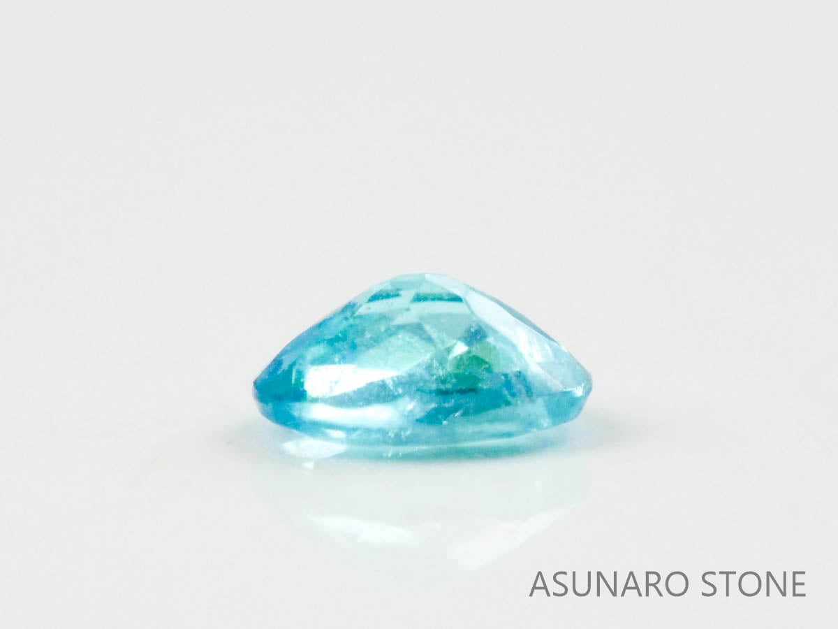 パライバトルマリン　オーバルカット ブラジル産　0.05ct 【221019-1217】