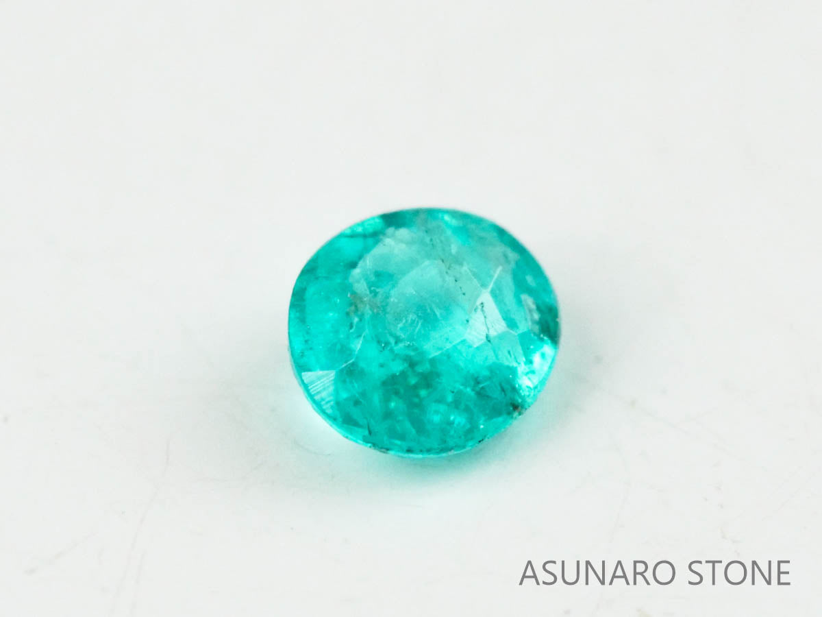 パライバトルマリン　オーバルカット ブラジル産　0.04ct 【221019-1218】