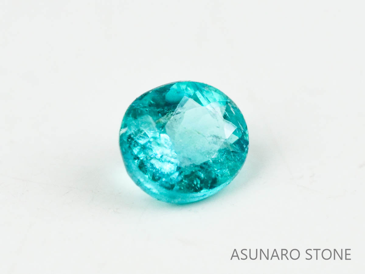 パライバトルマリン オーバルカット ブラジル産 0.05ct 【221019-1220