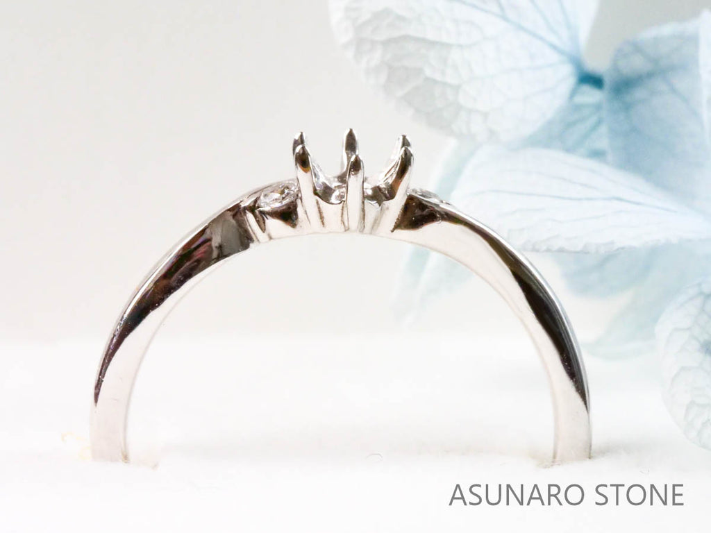 【お仕立て用】空枠番号：5439I　リング枠【オーダージュエリー用】