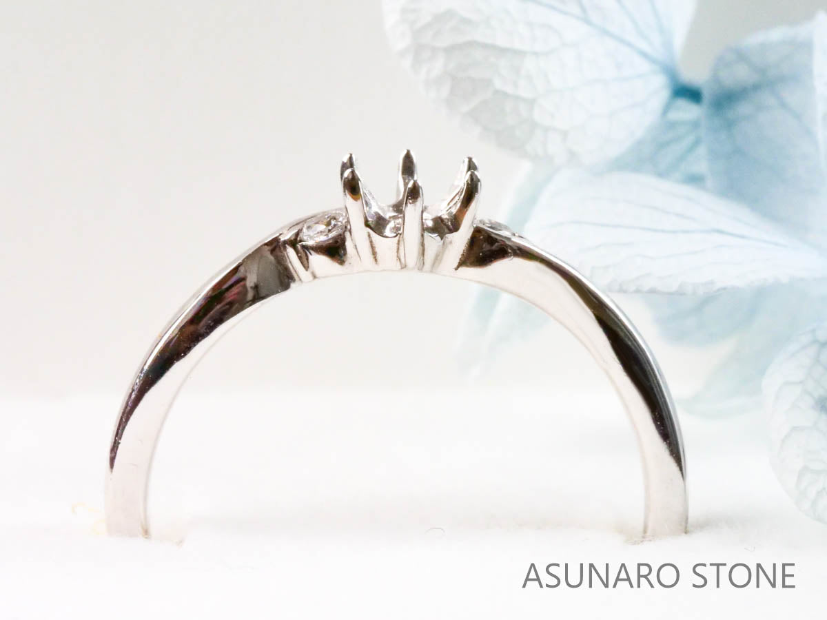 【お仕立て用】空枠番号：5439I　リング枠【オーダージュエリー用】