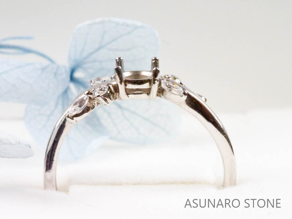 【お仕立て用】空枠番号：3369C　リング枠【オーダージュエリー用】