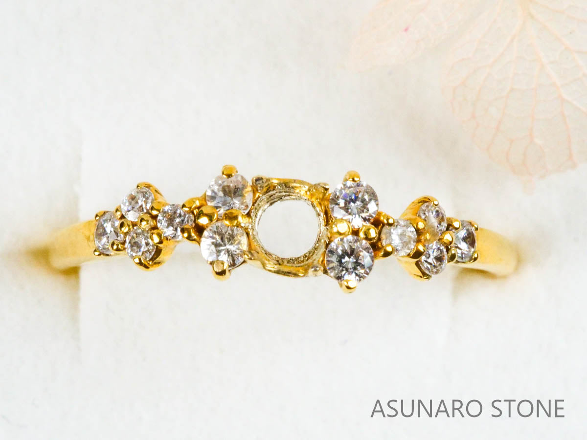 【お仕立て用】空枠番号：5160I リング枠【オーダージュエリー用】