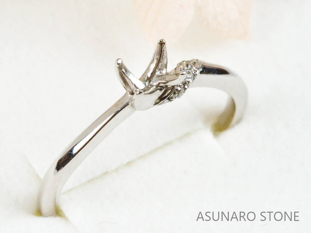 【お仕立て用】空枠番号：5447I　リング枠【オーダージュエリー用】