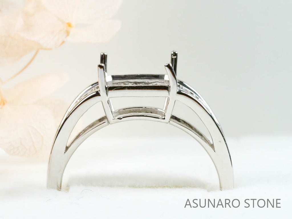 【お仕立て用】空枠番号：2783C　リング枠【オーダージュエリー用】